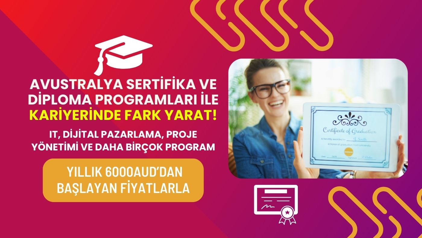 AVUSTRALYA SERTİFİKA VE DİPLOMA PROGRAMLA